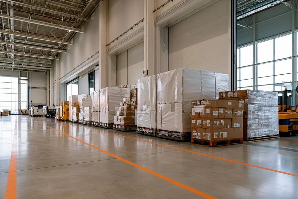 Air freight operations coordinated for an international shipment